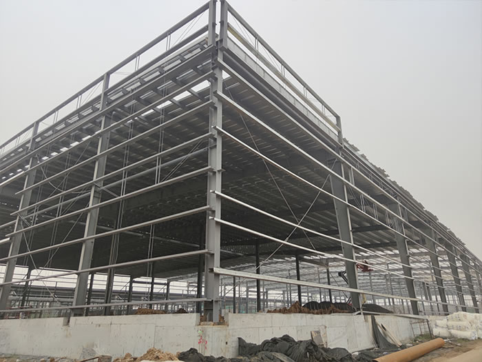 霸州钢结构厂房网架工程